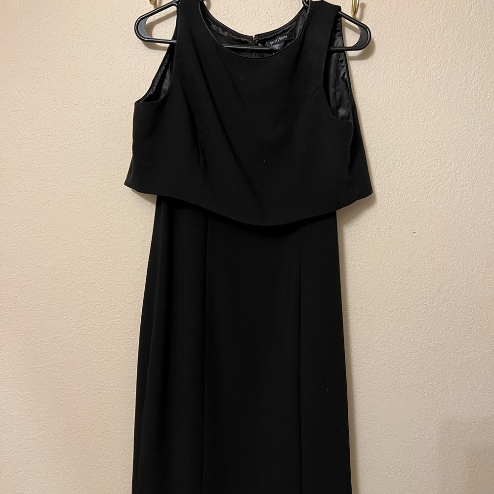 Midi White House Black Market Dress with Cute Removable crop top